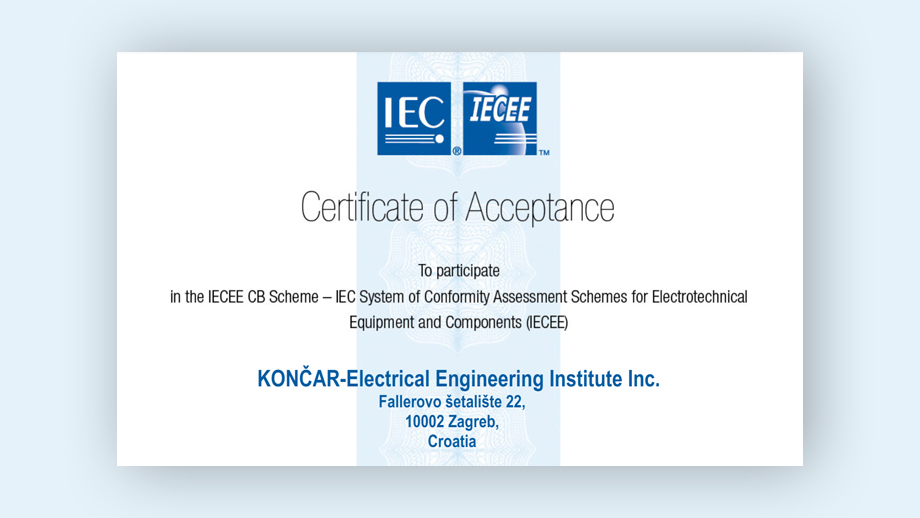 Global certification milestone: Joining the IECEE CB Scheme